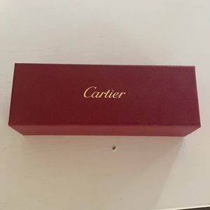Cartier glasses box